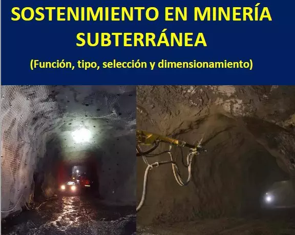 Sostenimiento mineria subterranea